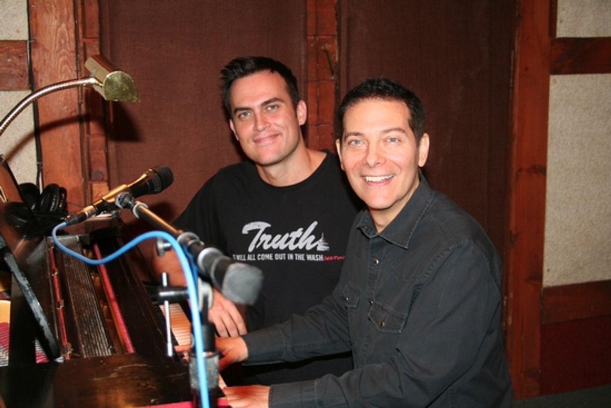 Michael Feinstein and Cheyenne Jackson at 