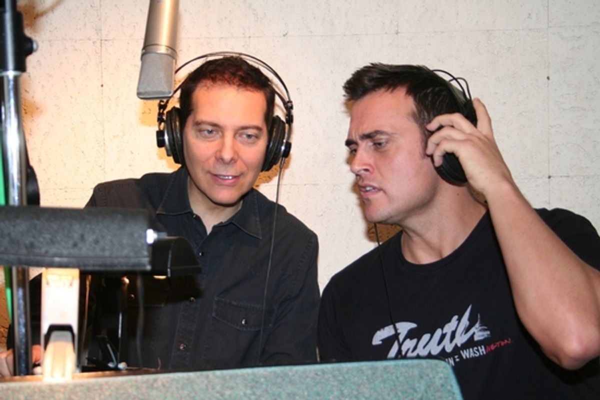 Michael Feinstein and Cheyenne Jackson at 