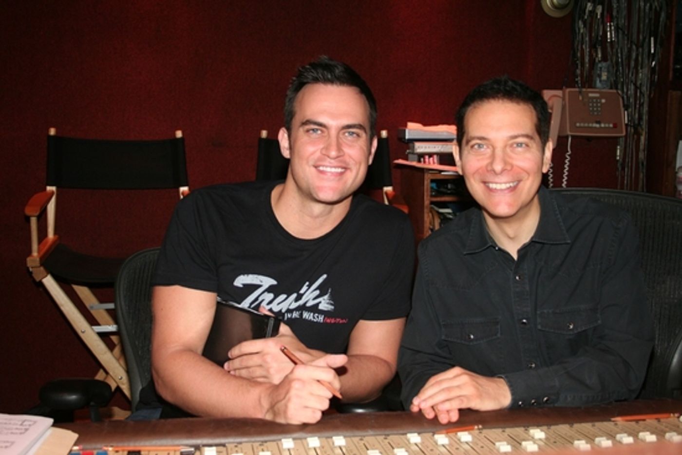 Photo Coverage EXCLUSIVE: Feinstein And Jackson Hit The Recording Studio For 'THE POWER OF TWO'  Image