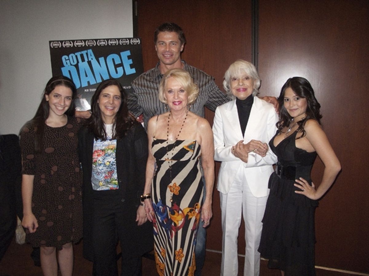 Sammi Cannold, Dori Berinstein, Roland Kickinger, Tippi Hedren, Carol Channing and Romi Dames at 