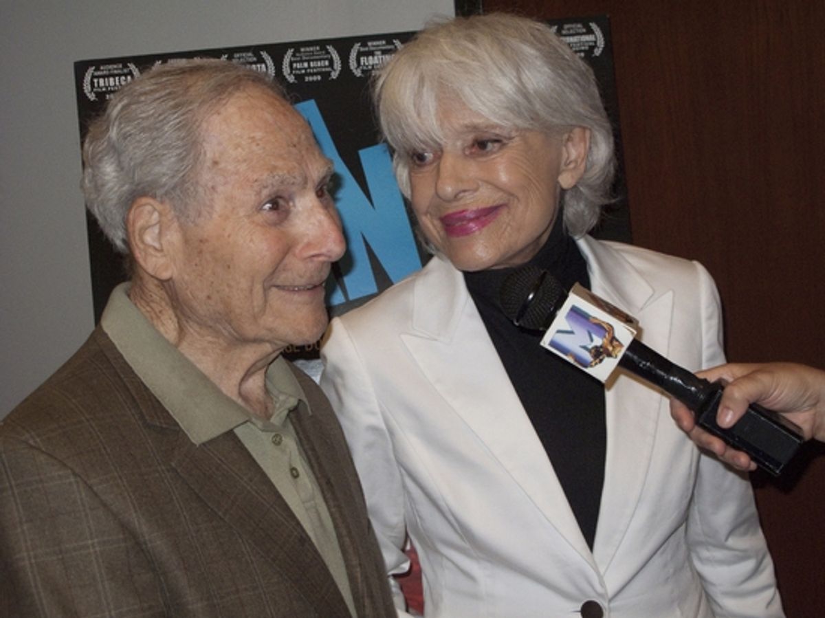 Harry Kullijian and Carol Channing at 