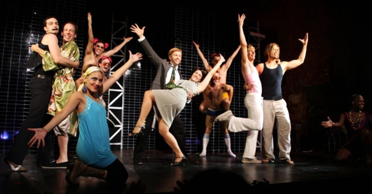 Jenna Coker-Jones, Eric Rubbe, Steven Stafford, Marty Thomas, Kristy Cates, Ben Knox, Dan Amboyer, JamaAl Wilson and ensemble at 