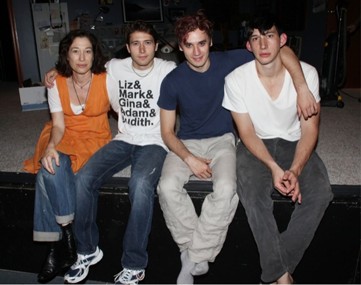 Meg Gibson, MacLeod Andrews, Seth Numrich and Adam Driver at 