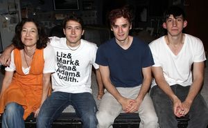 Meg Gibson, MacLeod Andrews, Seth Numrich and Adam Driver Photo