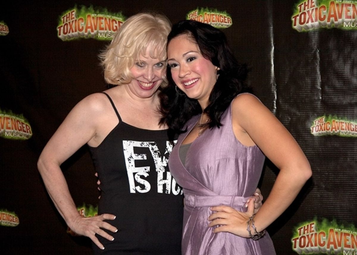 Nancy Opel and Diana DeGarmo at 