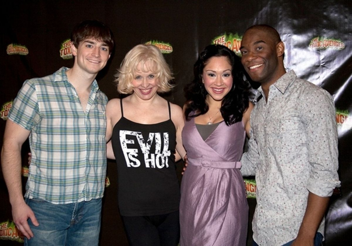 Jonathan Root, Nancy Opel, Diana DeGarmo, and Demond Green at 