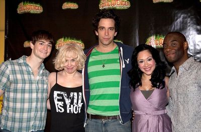 Jonathan Root, Nancy Opel, Nick Cordero, Diana DeGarmo, and Demond Green Photo