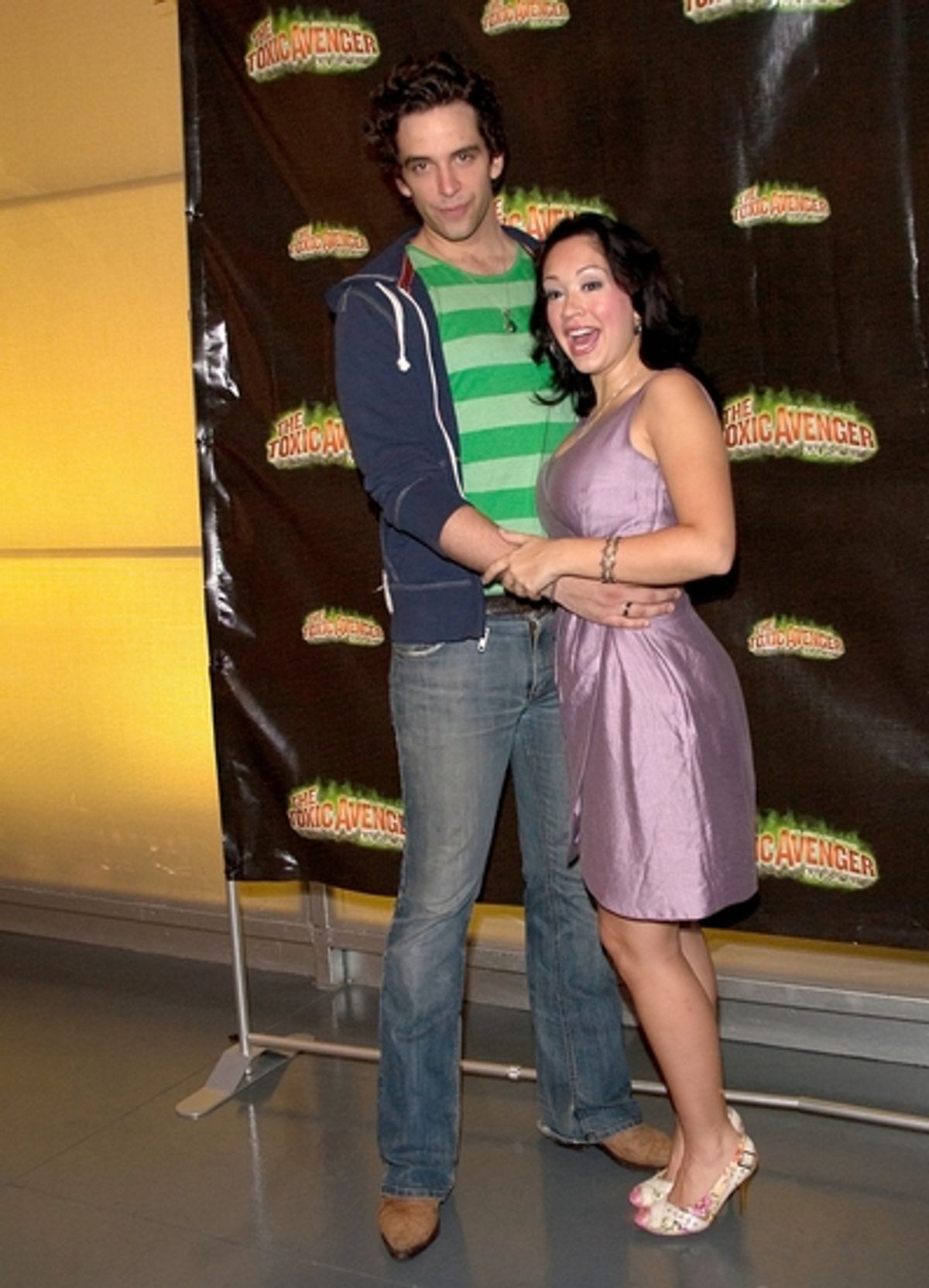 Nick Cordero and Diana DeGarmo at 