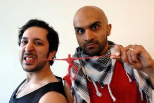Desmin Borges and Usman Ally @ BroadwayWorld Desmin Borges and Usman Ally Photo
