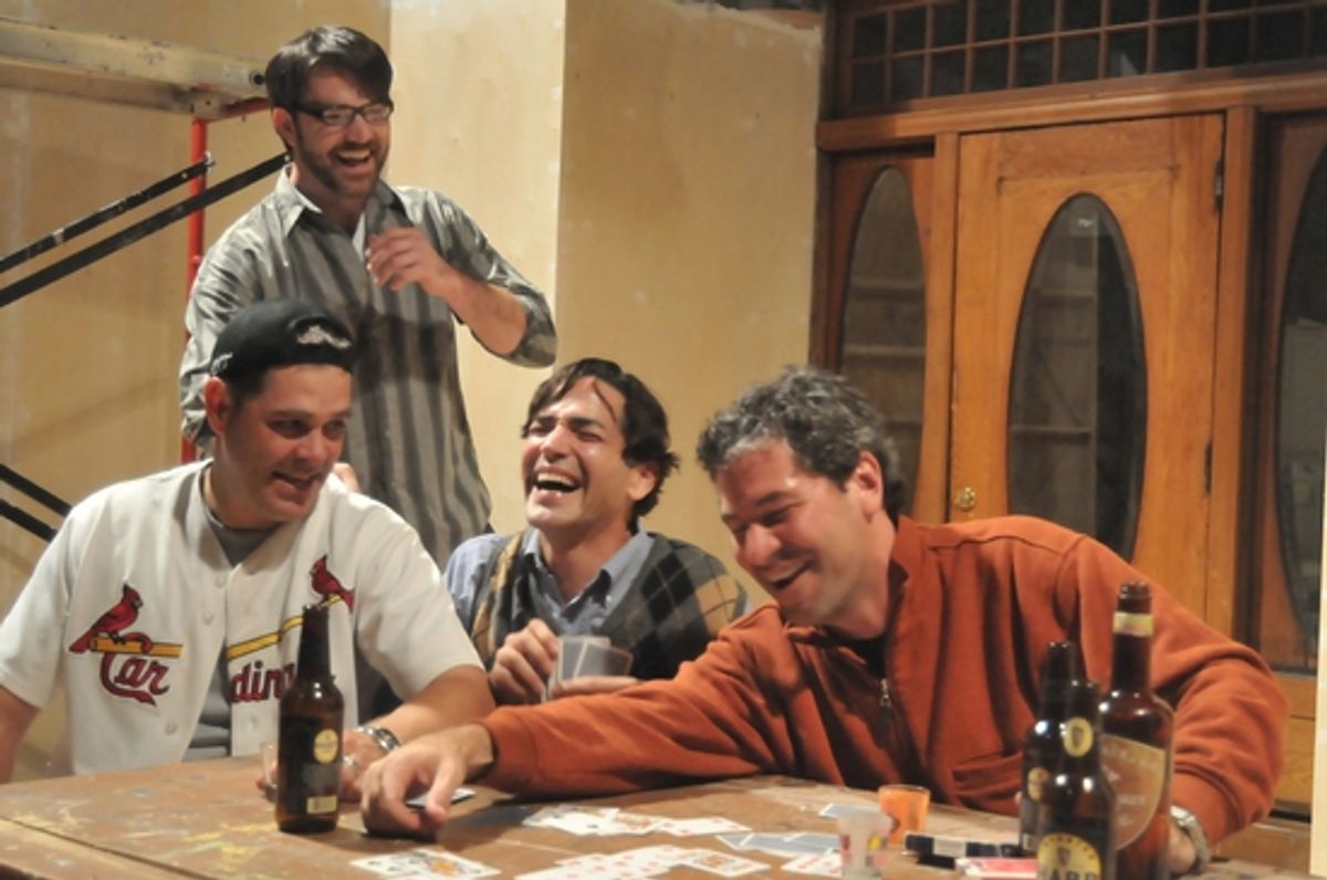 Doug Johnson, Shane Chuvalas, Ricardo Melendez and Bill Simmons at 