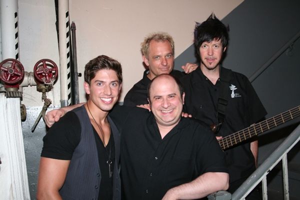 Nick Adams, James Sampliner (Musical Director), Shannon Ford (Drums) and Mark Vanderp Photo