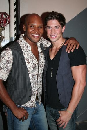 Michael James Scott and Nick Adams @ BroadwayWorld Michael James Scott and Nick Adams Photo