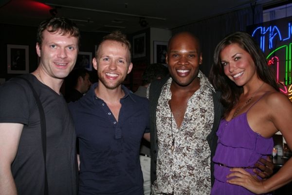 Matt Clemons, Marty Thomas, Michael James Scott and Emily Loftiss Photo