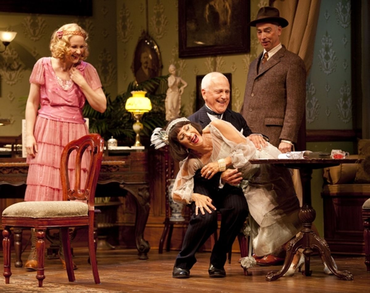 Katie Finneran, John Rubinstein, Andrea Martin, and Philip Goodwin at 