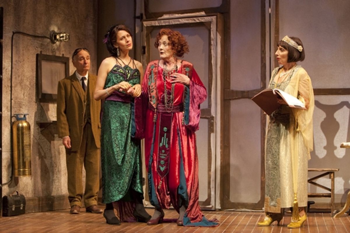 Philip Goodwin, Jessica Hecht, Katherine McGrath, and Andrea Martin at 