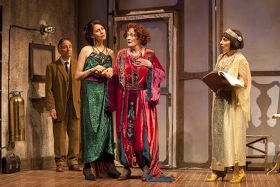 Philip Goodwin, Jessica Hecht, Katherine McGrath, and Andrea Martin Photo