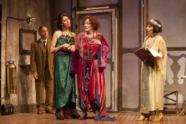 Philip Goodwin, Jessica Hecht, Katherine McGrath, and Andrea Martin Photo