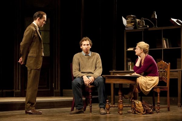 Jefferson Mays, Stephen Kunken, and Morgan Hallett Photo