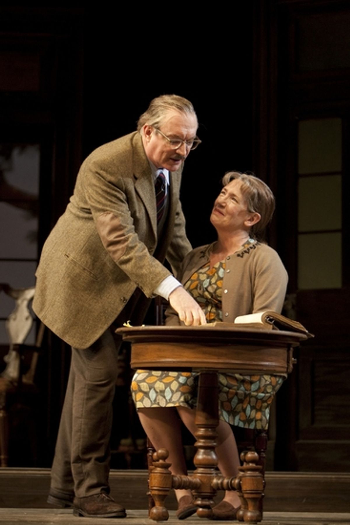 Simon Jones and Ann Dowd at 