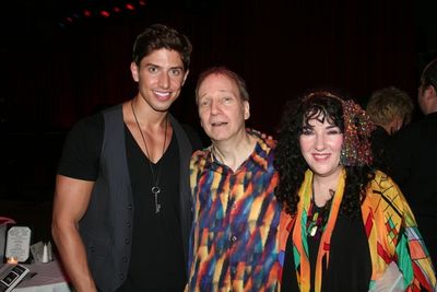 Nick Adams, Scott Siegel and Barbara Siegel Photo