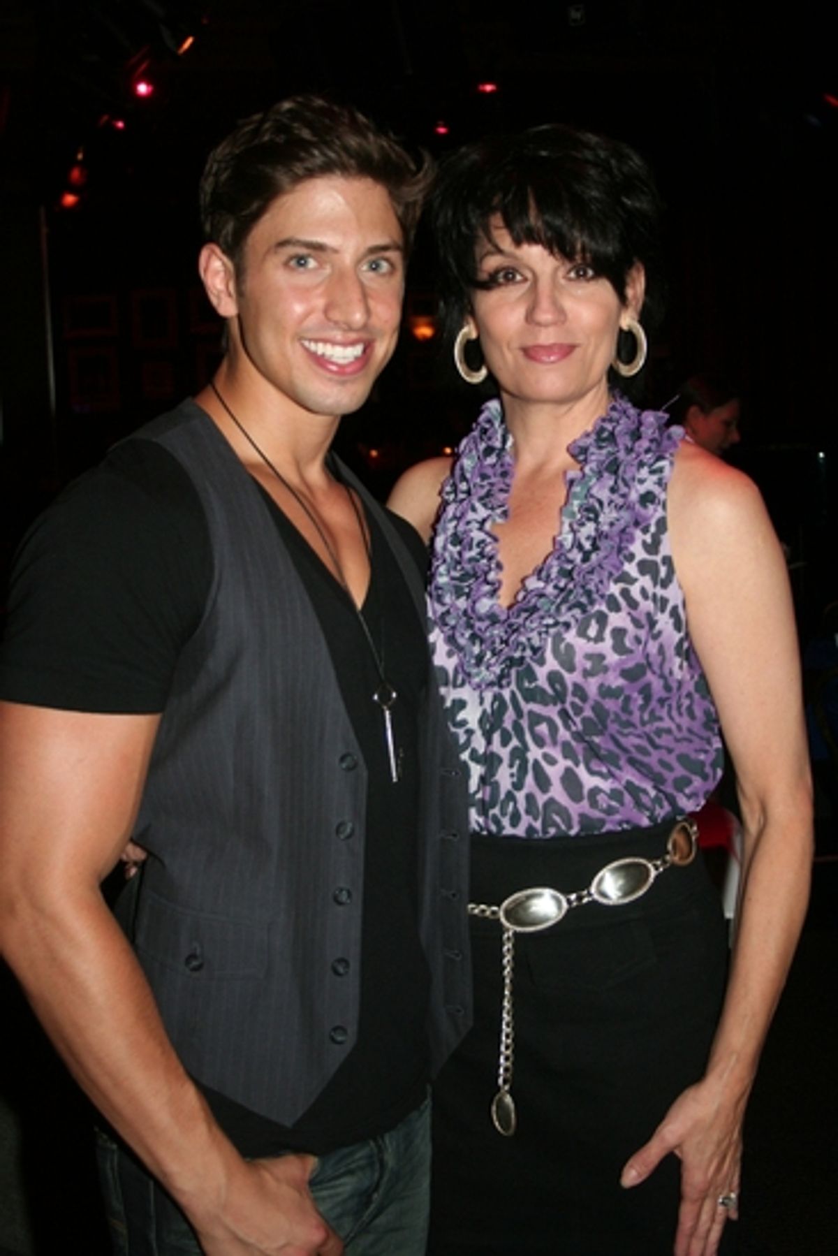 Nick Adams and Beth Leavel at 