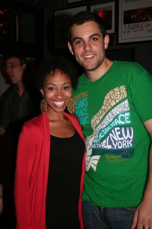 Allison Clemmons and Zak Resnick @ BroadwayWorld Allison Clemmons and Zak Resnick Photo