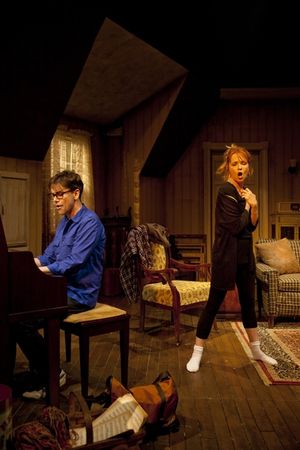 Matt McGrath and Lea Thompson @ BroadwayWorld Matt McGrath and Lea Thompson Photo