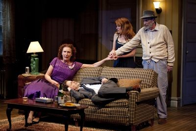 Brenda Wehle, Lea Thompson, and Will LeBow Photo
