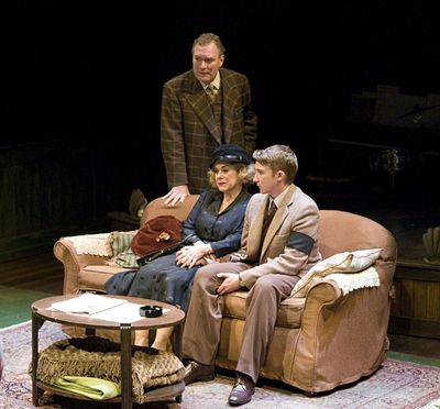 Benedict Campbell, Corrine Koslo, and Ken James Stewart Photo