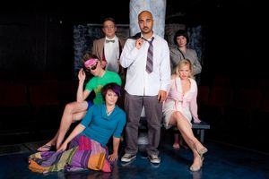 Daniel Douek, Maboud Erahimzadeh, Megan Therese Rippey, Andrew Syropoulos, Lexi Martinez, and Alex Hewett @ BroadwayWorld Daniel Douek, Maboud Erahimzadeh, Megan Therese Rippey, Andrew Syropoulos, Lexi Mart Photo