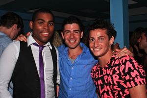 Sean Bradford, Adam Kantor and Frankie James Grande @ BroadwayWorld Sean Bradford, Adam Kantor and Frankie James Grande Photo