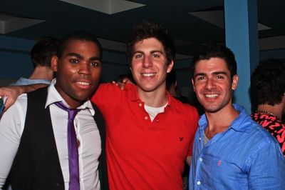 Producer Sean Bradford, Playwright Robert Bastron, Producer Adam Kantor Photo