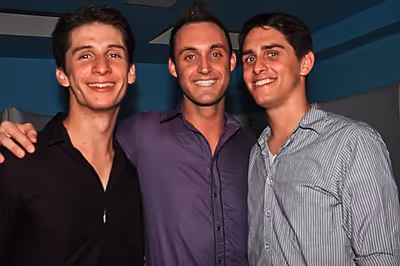 Colin Israel, Scott Hamilton and guest Photo