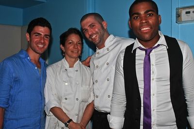 Producers Adam Kantor, Sean Bradford and Executive Chefs for Cafeteria Restaurant Photo