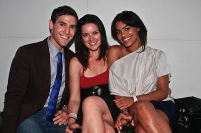 Morgan Karr, Anna Eilinsfeld and guest Photo