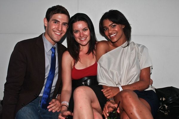 Morgan Karr, Anna Eilinsfeld and guest Photo