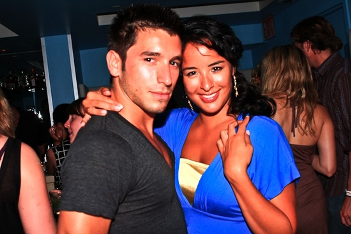 Ian Paget and Courtney Reed at 