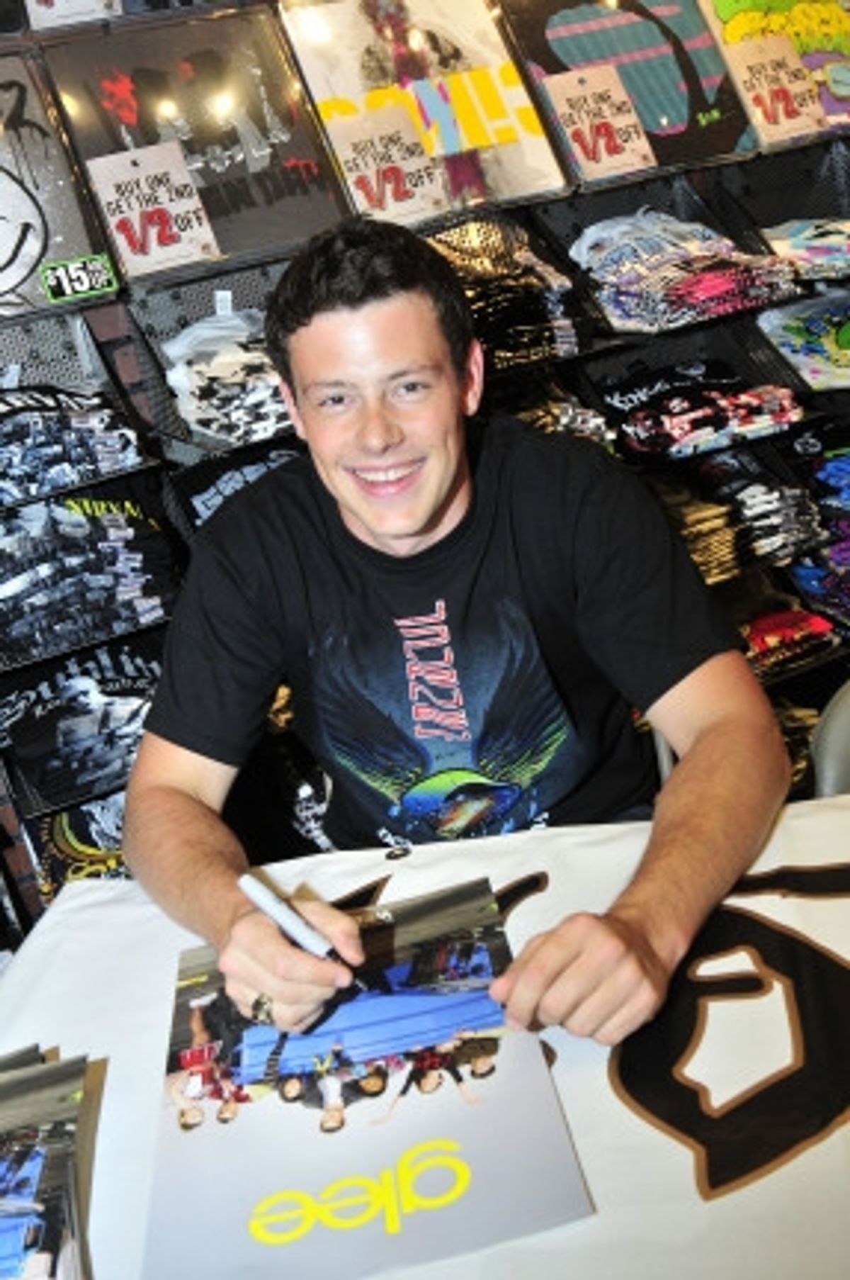 Cory Monteith at 