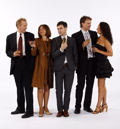 Harry Groener, Mary Gordon Murray, Matt McGrath, Dan Callaway and Niki Scalera. Photo