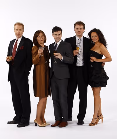 Harry Groener, Mary Gordon Murray, Matt McGrath, Dan Callaway and Niki Scalera. Photo