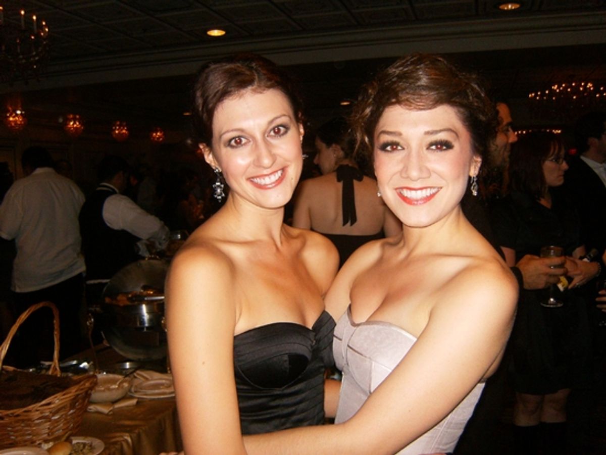 Melissa Zaremba and Zarah Mahler at 