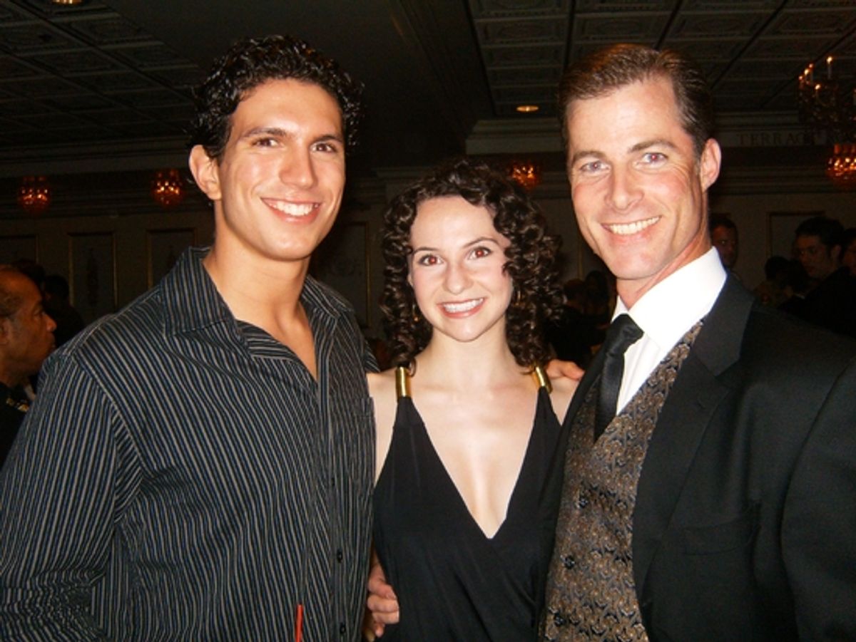 Michael Glazer, Amanda Tanguay and Richard Strimer at 