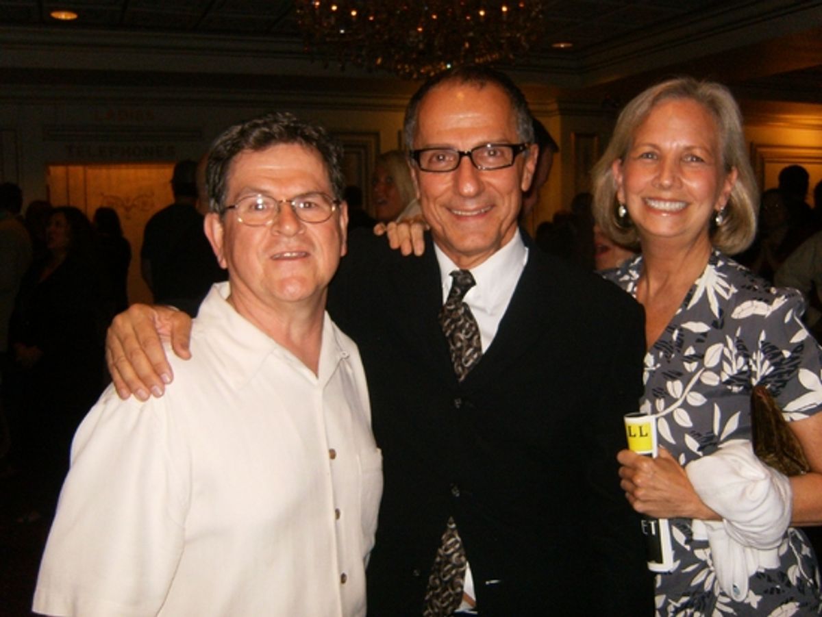 Tim Kazurinsky, Jim Corti and Marsha Kazurinsky at 