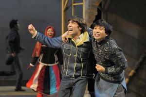 Wahab Shayek, Lani Carissa Wong Craig Piaget and Lowell Abellon @ BroadwayWorld Wahab Shayek, Lani Carissa Wong Craig Piaget and Lowell Abellon Photo