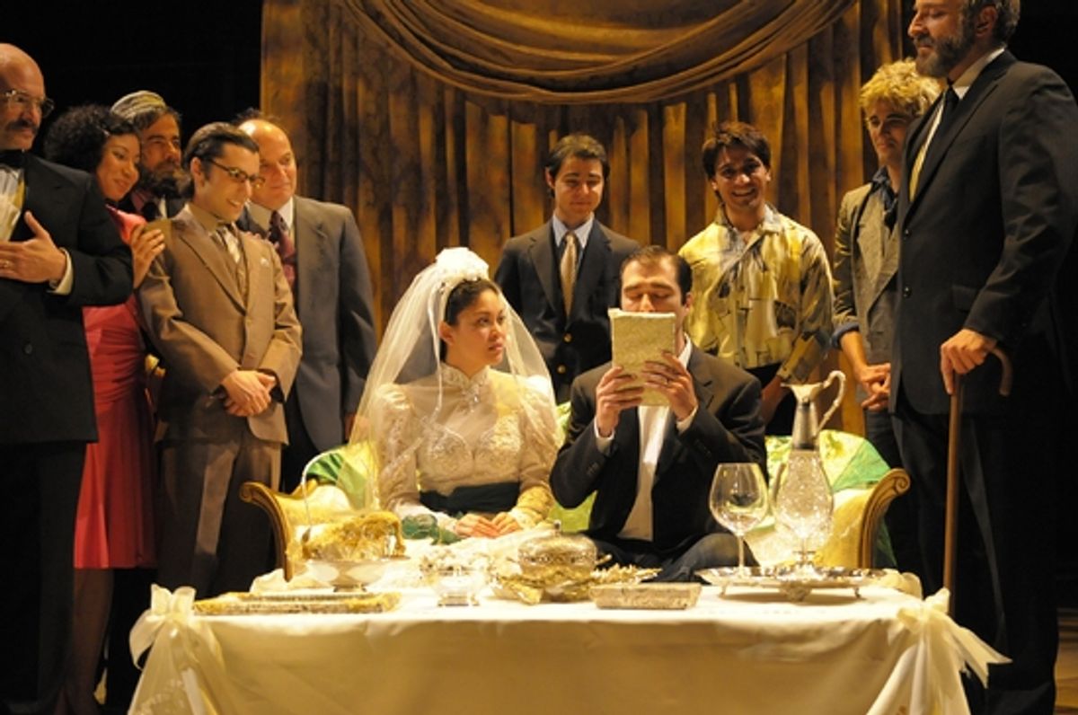 Rinabeth Apostol, Barzin Akhavan and The Company of THE KITE RUNNER at 