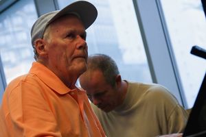 Galt MacDermot and his son @ BroadwayWorld Galt MacDermot and his son Photo