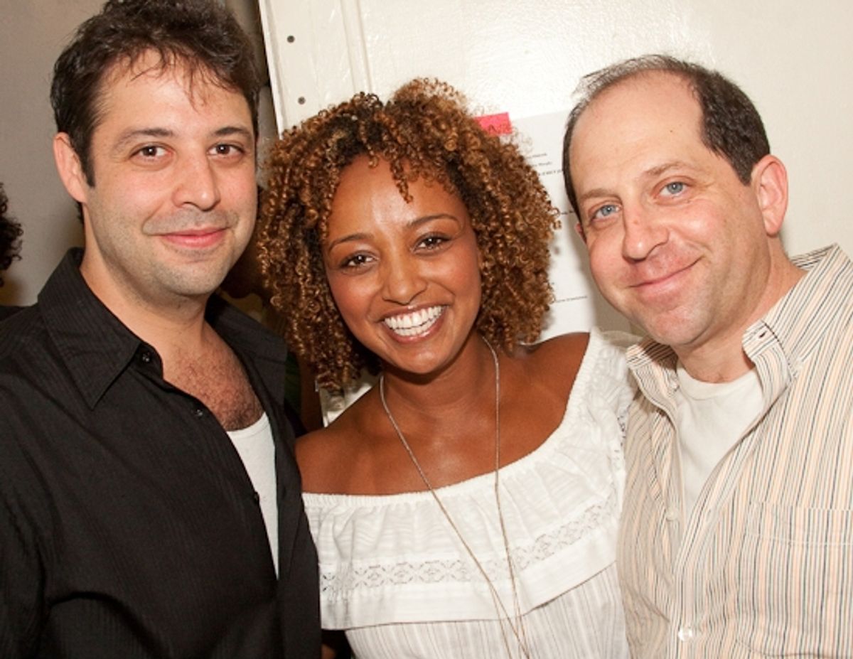 Steve Rosen, Asmeret Ghebremichael, and Jason Kravits at 