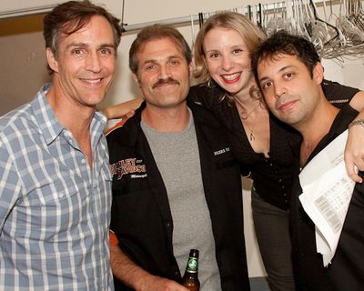 Howard McGillin, Marc Kudisch, Sarah Saltzberg, and Steve Rosen Photo