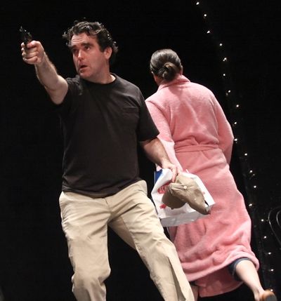 Brian d'Arcy James and Sutton Foster Photo