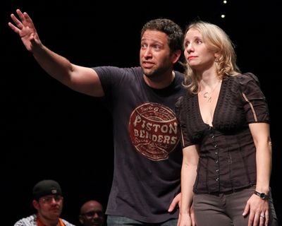 David Rossmer and Sarah Saltzberg Photo